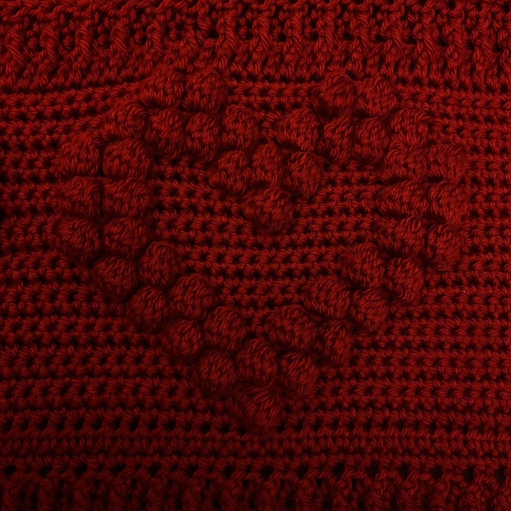 Crochet Heart Blanket - Picture 6 of 8